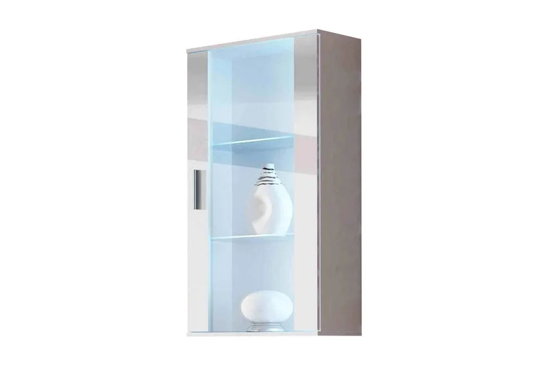 Soho Skåp 29x60 cm Vit - Oppbevaring - Skap - Vitrineskap