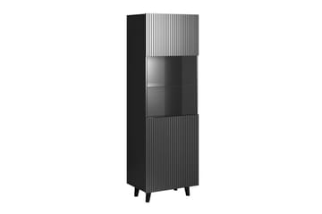 Strontian Vitrinskåp 183 cm Scandinavian Choice Anthracite/Black - Antrasitt/Svart - Oppbevaring - Skap - Vitrineskap