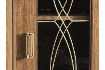 Tadeusz Vitrineskap 46x44x190 cm - Oppbevaring - Skap - Vitrineskap