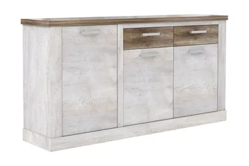 Talebi Skjenk 41x172 cm - Brun / Hvit - Oppbevaring - Oppbevaringsmøbler - Sideboard & skjenk