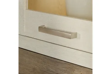 Talebi Vitrineskap 41x71 cm - Brun / Hvit - Oppbevaring - Skap - Vitrineskap