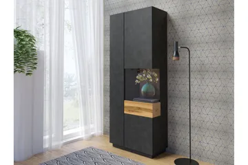 Tomeka Vitrineskap - Tre - Oppbevaring - Skap - Vitrineskap