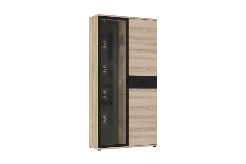 Vitrineskap Elinpel 35x100 cm - Vitrineskap