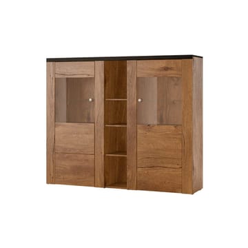 Vitrineskap Larona 2 dører - Lefkas eik - Oppbevaring - Skap - Vitrineskap