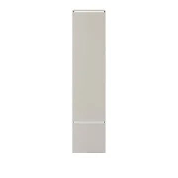 vitrineskap NO_BRAND Høyskap VERA TYP 001 + LED beige