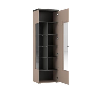 Vitrineskap Serio 1 Dør Venstre/Høyre - Oppbevaring - Skap - Vitrineskap