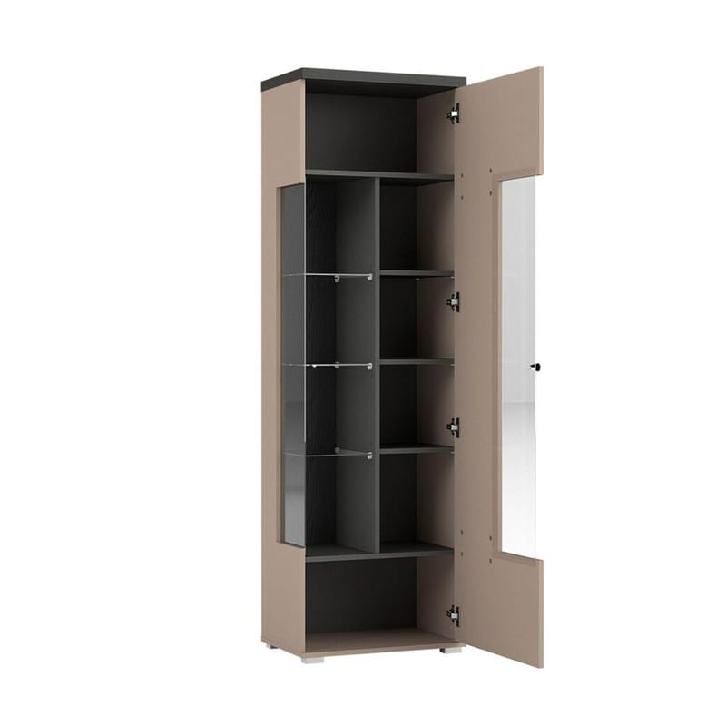 Vitrineskap Serio 1 Dør Venstre/Høyre - Oppbevaring - Skap - Vitrineskap