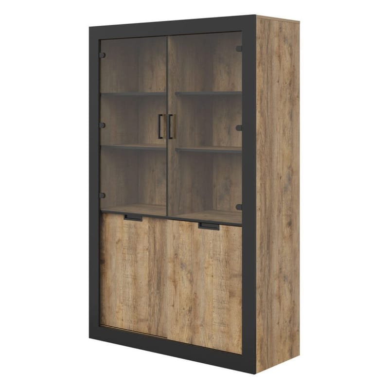 Vitrineskap Tudor 4 dører