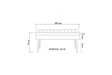 Anaya Skobänk 105 cm - Oppbevaring - Skooppbevaring - Skobenk & skohylle med benk