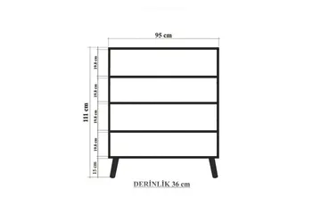 Anaya Skobänk 105 cm - Oppbevaring - Skap - Oppbevaringsskap
