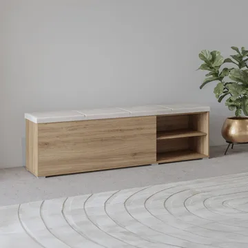 Oppbevaringsbenk Vertina 160 - Oppbevaring - Skooppbevaring - Skobenk & skohylle med benk