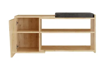 Jektvik Skoskap 104x37 cm - Natur - Oppbevaring - Skooppbevaring - Skobenk & skohylle med benk