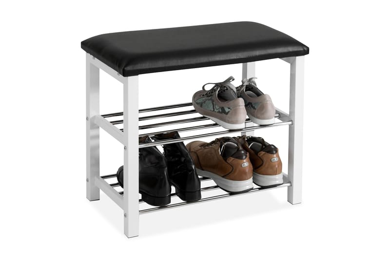 Skobenk Willie 57 cm - Skobenk & skohylle med benk - Entreoppbevaring
