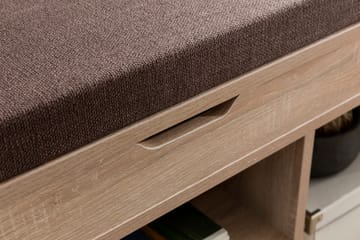 Anielle Skohylle 104x32 cm - Brun - Oppbevaring - Skooppbevaring - Skohylle & skostativ