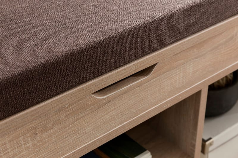 Anielle Skohylle 104x32 cm - Brun - Oppbevaring - Skooppbevaring - Skohylle & skostativ