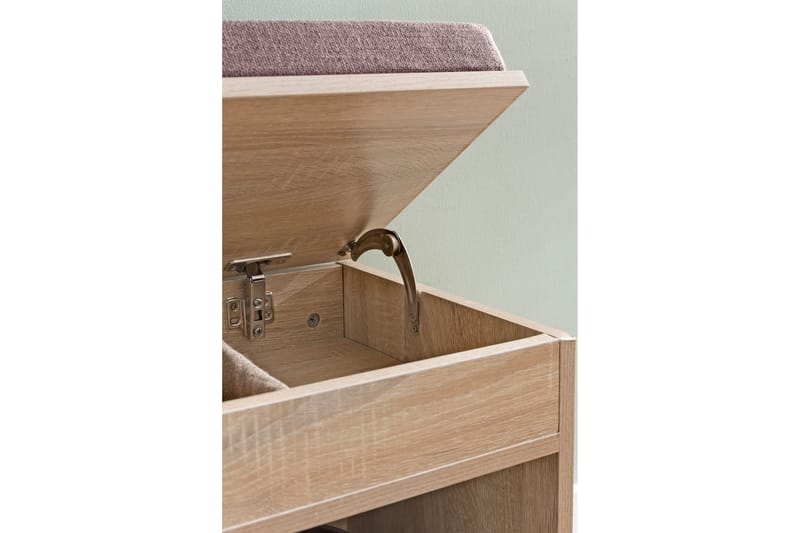 Anielle Skohylle 104x32 cm - Brun - Oppbevaring - Skooppbevaring - Skohylle & skostativ