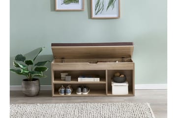 Anielle Skohylle 104x32 cm - Brun - Oppbevaring - Skooppbevaring - Skohylle & skostativ