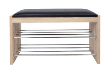 Beno Skohylle 79,5x30x50 cm Lysebrun - Oppbevaring - Skooppbevaring - Skohylle & skostativ