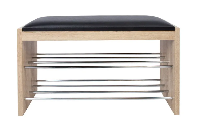 Beno Skohylle 79,5x30x50 cm Lysebrun - Oppbevaring - Skooppbevaring - Skohylle & skostativ