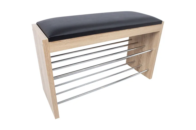 Beno Skohylle 79,5x30x50 cm Lysebrun - Oppbevaring - Skooppbevaring - Skohylle & skostativ