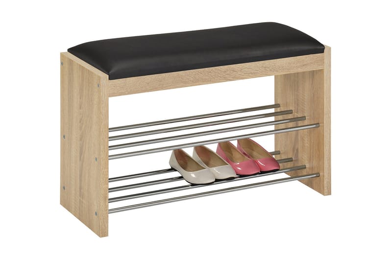 Beno Skohylle 79,5x30x50 cm Lysebrun