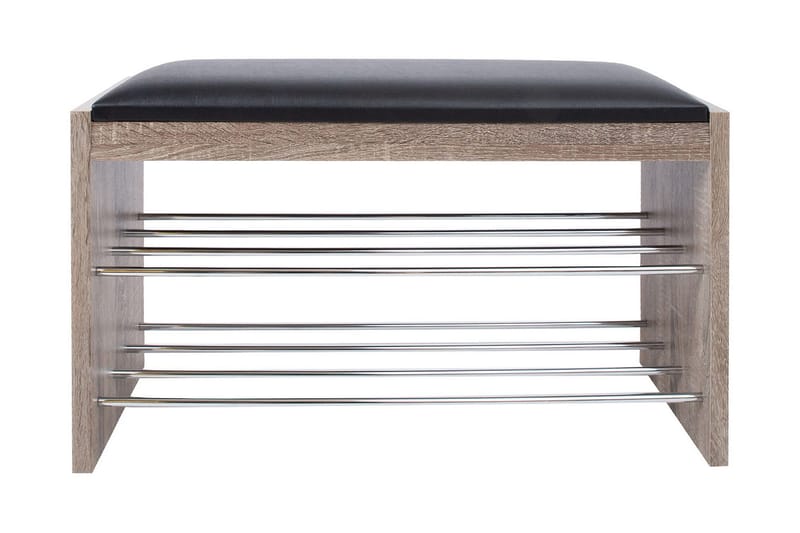 Beno Skohylle 79,5x30x50 cm Mørkebrun - Oppbevaring - Skooppbevaring - Skohylle & skostativ