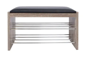 Beno Skohylle 79,5x30x50 cm Mørkebrun - Oppbevaring - Skooppbevaring - Skohylle & skostativ