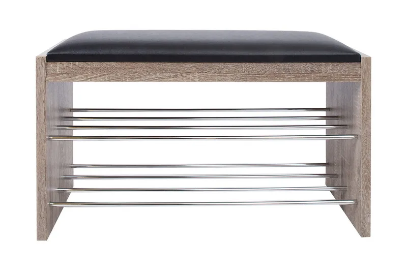 Beno Skohylle 79,5x30x50 cm Mørkebrun - Oppbevaring - Skooppbevaring - Skohylle & skostativ