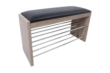 Beno Skohylle 79,5x30x50 cm Mørkebrun - Oppbevaring - Skooppbevaring - Skohylle & skostativ