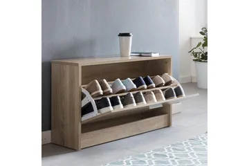 Mosbarger Skohylle 80x24 cm - Brun - Oppbevaring - Skooppbevaring - Skohylle & skostativ