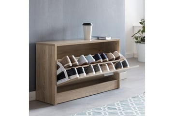 Mosbarger Skohylle 80x24 cm - Brun - Oppbevaring - Skooppbevaring - Skohylle & skostativ