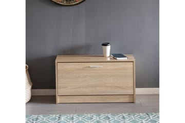 Mosbarger Skohylle 80x24 cm - Brun - Oppbevaring - Skooppbevaring - Skohylle & skostativ