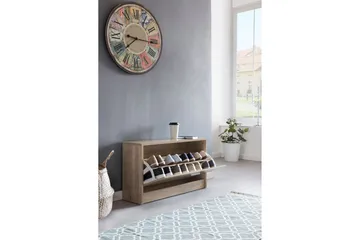 Mosbarger Skohylle 80x24 cm - Brun - Oppbevaring - Skooppbevaring - Skohylle & skostativ