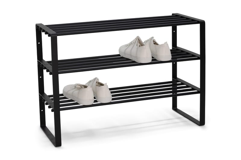 Skohylle Butrina 70 cm - Svart - Entreoppbevaring - Skohylle & skostativ
