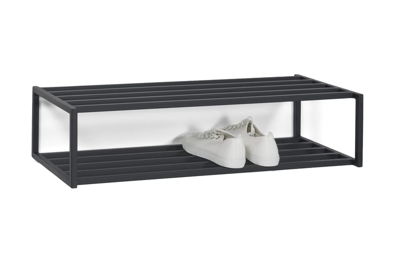 Skohylle Secira 78 cm - Svart - Entreoppbevaring - Skohylle & skostativ