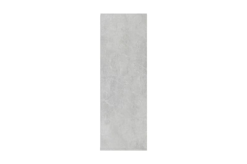 Skostativ betonggrå 54x34x100 cm sponplate - Entreoppbevaring - Skohylle & skostativ