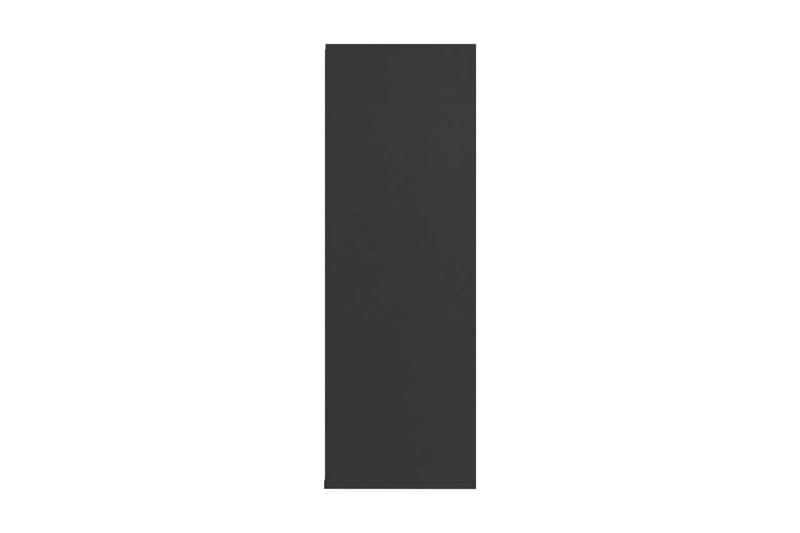 Skostativ svart 54x34x100 cm sponplate - Entreoppbevaring - Skohylle & skostativ
