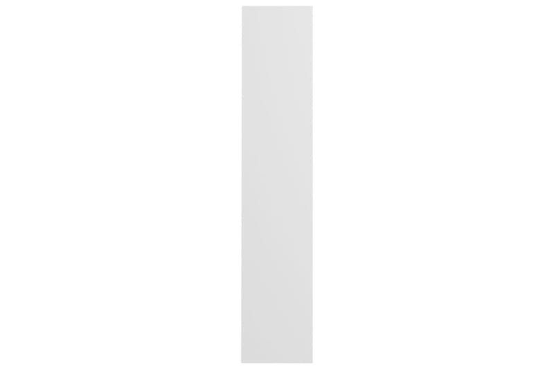 Veggskoskap hvit 80x18x90 cm sponplater - Hvit - Entreoppbevaring - Skohylle & skostativ