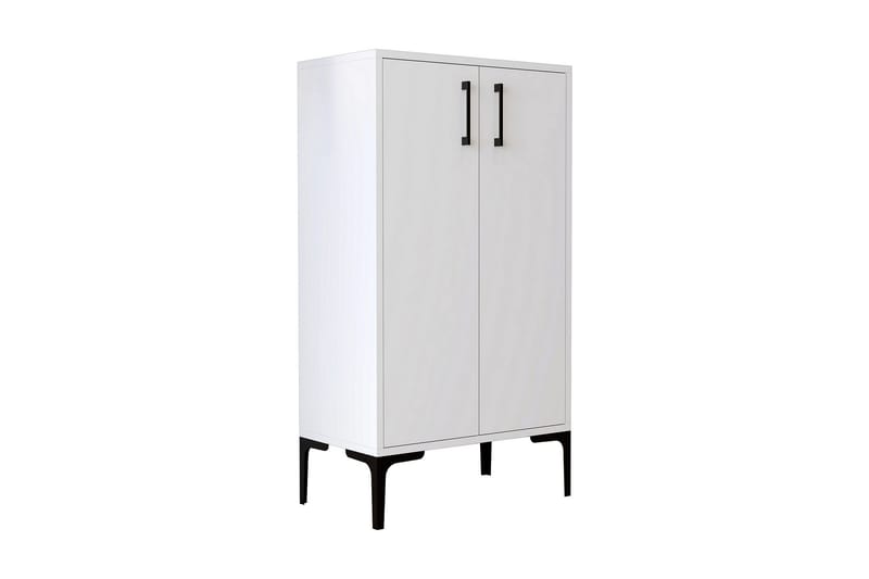 Babice Skoskap 35x60 cm - Hvit - Oppbevaring - Skooppbevaring - Skoskap