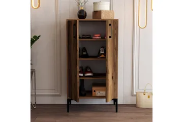 Babice Skoskap skap 35x60 cm - Valnøtt - Oppbevaring - Skooppbevaring - Skoskap