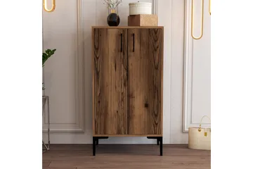 Babice Skoskap skap 35x60 cm - Valnøtt - Oppbevaring - Skooppbevaring - Skoskap