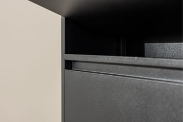 Bonito Skoskap 60x15 cm - Svart - Oppbevaring - Skooppbevaring - Skoskap