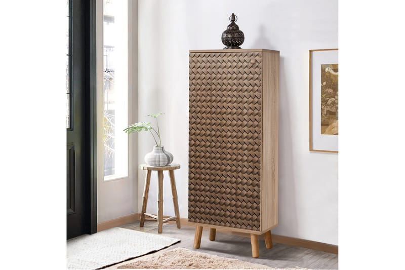 Gelsgan Skoskap 50 cm, Brun