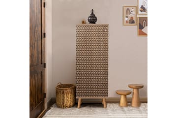 Gelsgan Skoskap 50 cm - Brun - Oppbevaring - Skooppbevaring - Skoskap