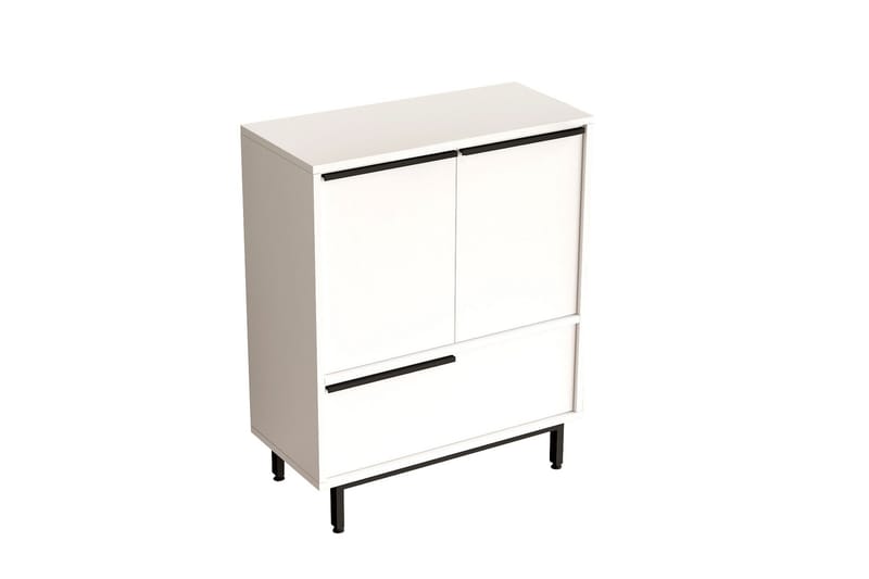 Liyakat Skoskap 74,8 cm - Hvit - Oppbevaring - Skooppbevaring - Skoskap