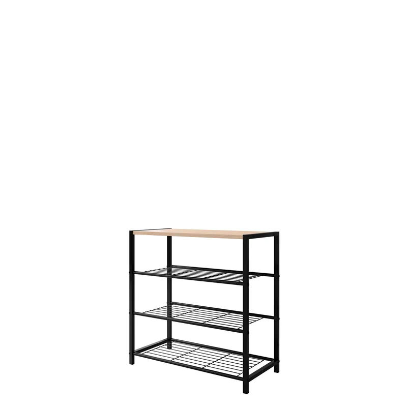 skoskap NO_BRAND Metallskohylle STONZI BA3000040 svart