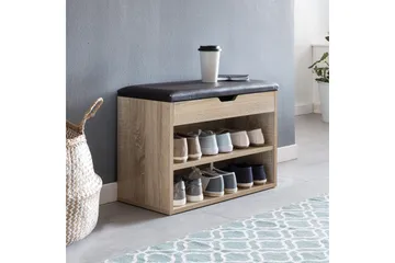 Shiheem Skohylle 60x30 cm - Brun - Oppbevaring - Skooppbevaring - Skoskap