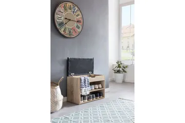 Shiheem Skohylle 60x30 cm - Brun - Oppbevaring - Skooppbevaring - Skoskap