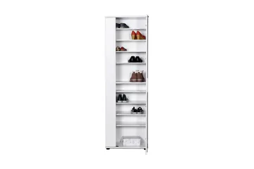 Shoe Cabinet Hvit - Hvit - Oppbevaring - Skooppbevaring - Skoskap
