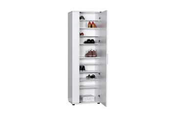 Shoe Cabinet Hvit - Hvit - Oppbevaring - Skooppbevaring - Skoskap